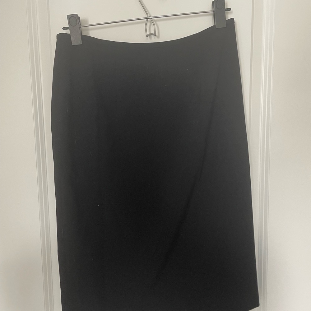 Calvin Klein Black Knee-Length Pencil Skirt